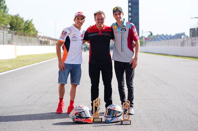 Marc Marquez, Emilio Alzamora, Alex Marquez