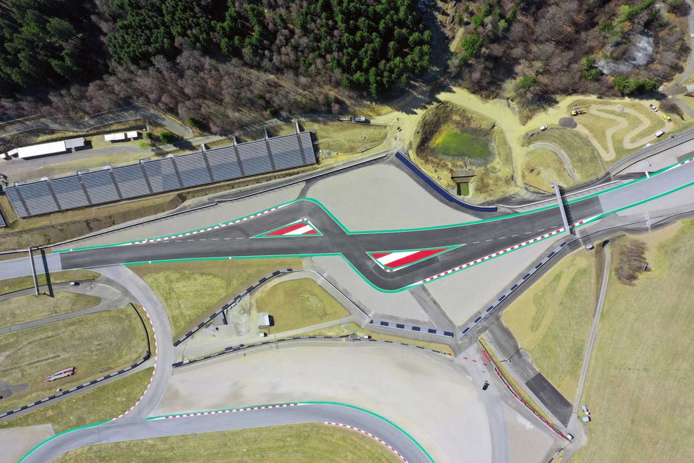 The new Red Bull Ring chicane for MotoGP