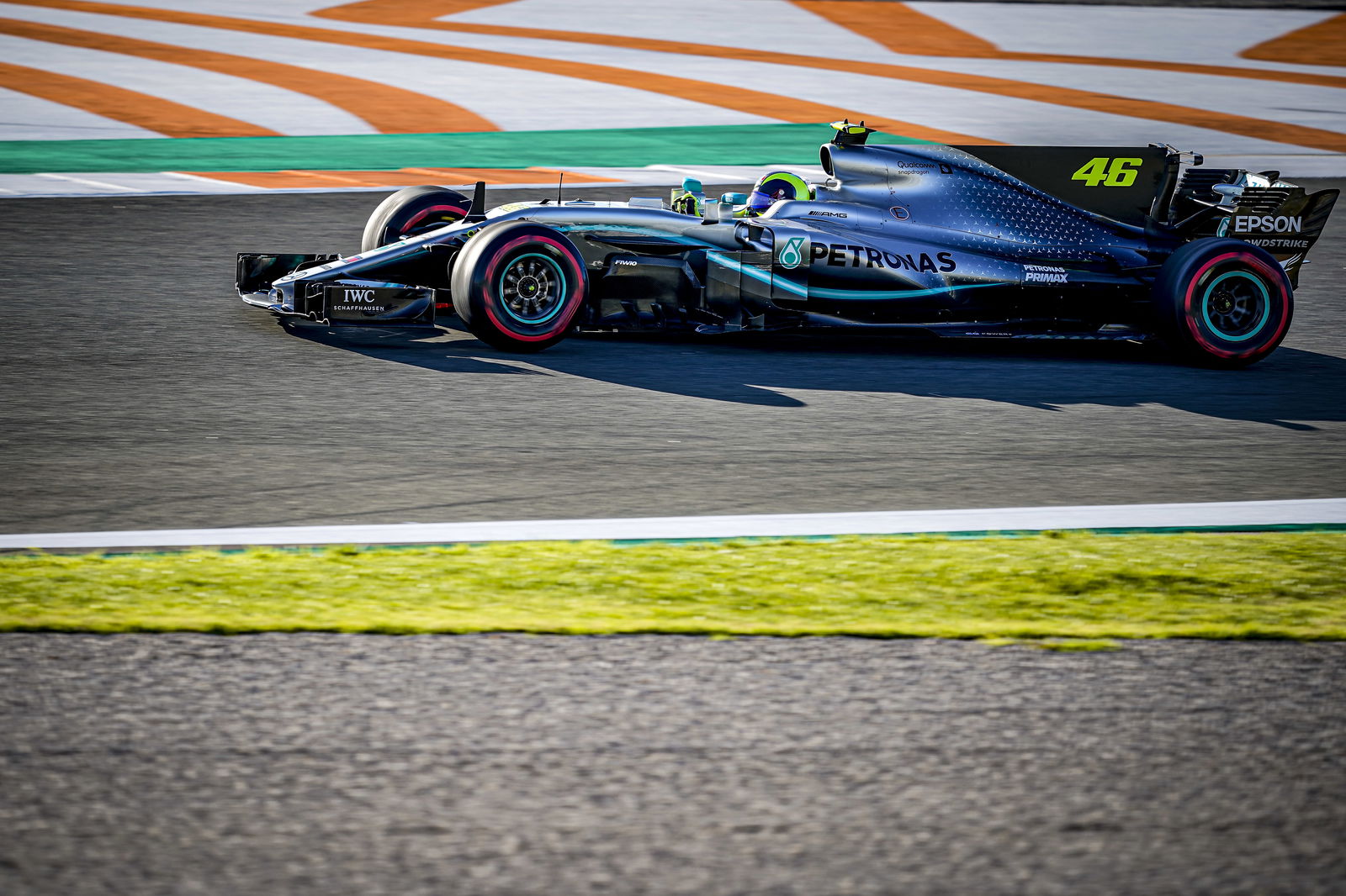 VIDEO: Watch Rossi's onboard from Mercedes F1 test