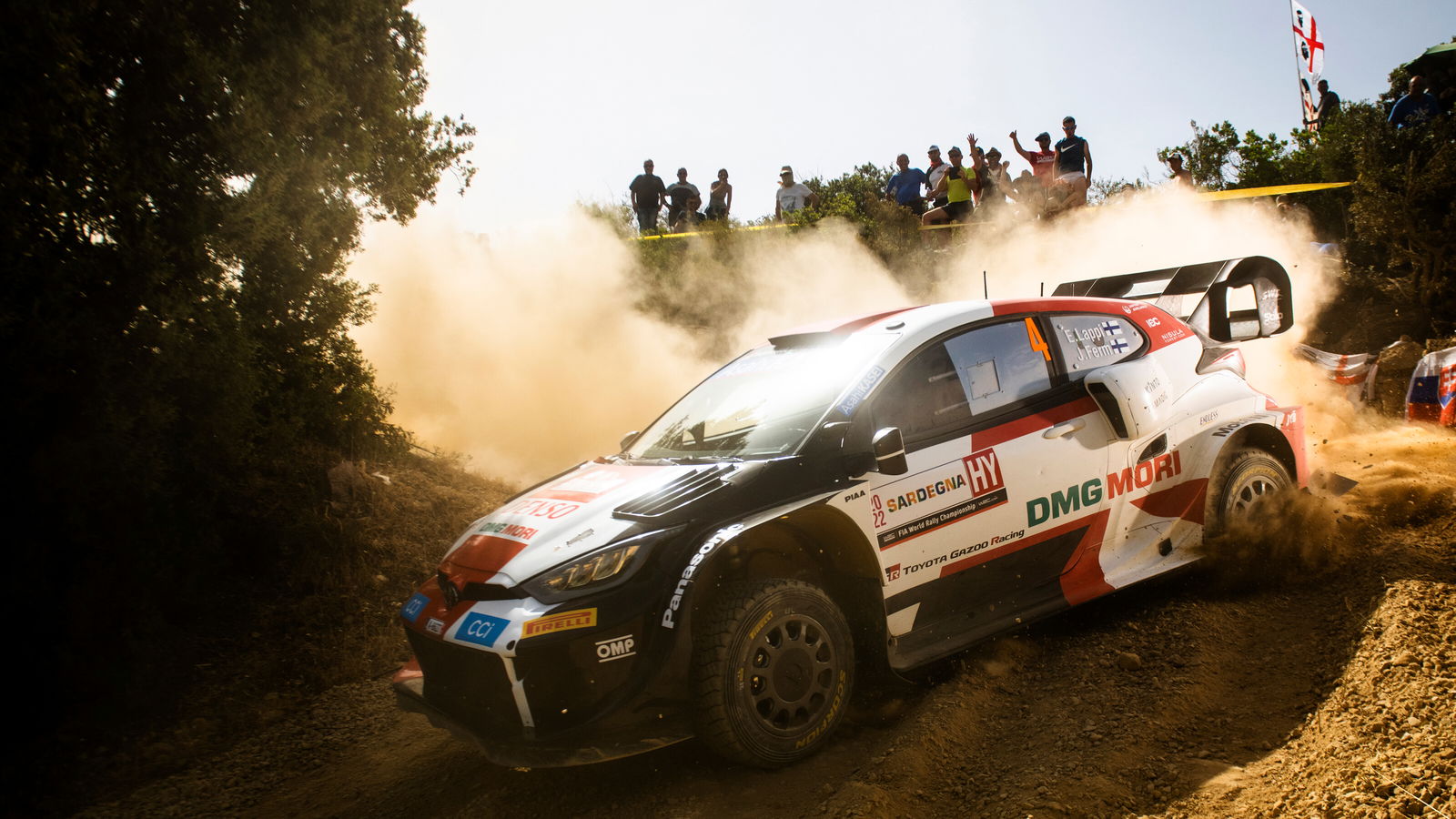Esapekka Lappi ends shortened Friday leg of Rally Italia Sardegna in front