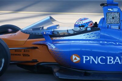 Dixon pleased with first IndyCar windscreen test