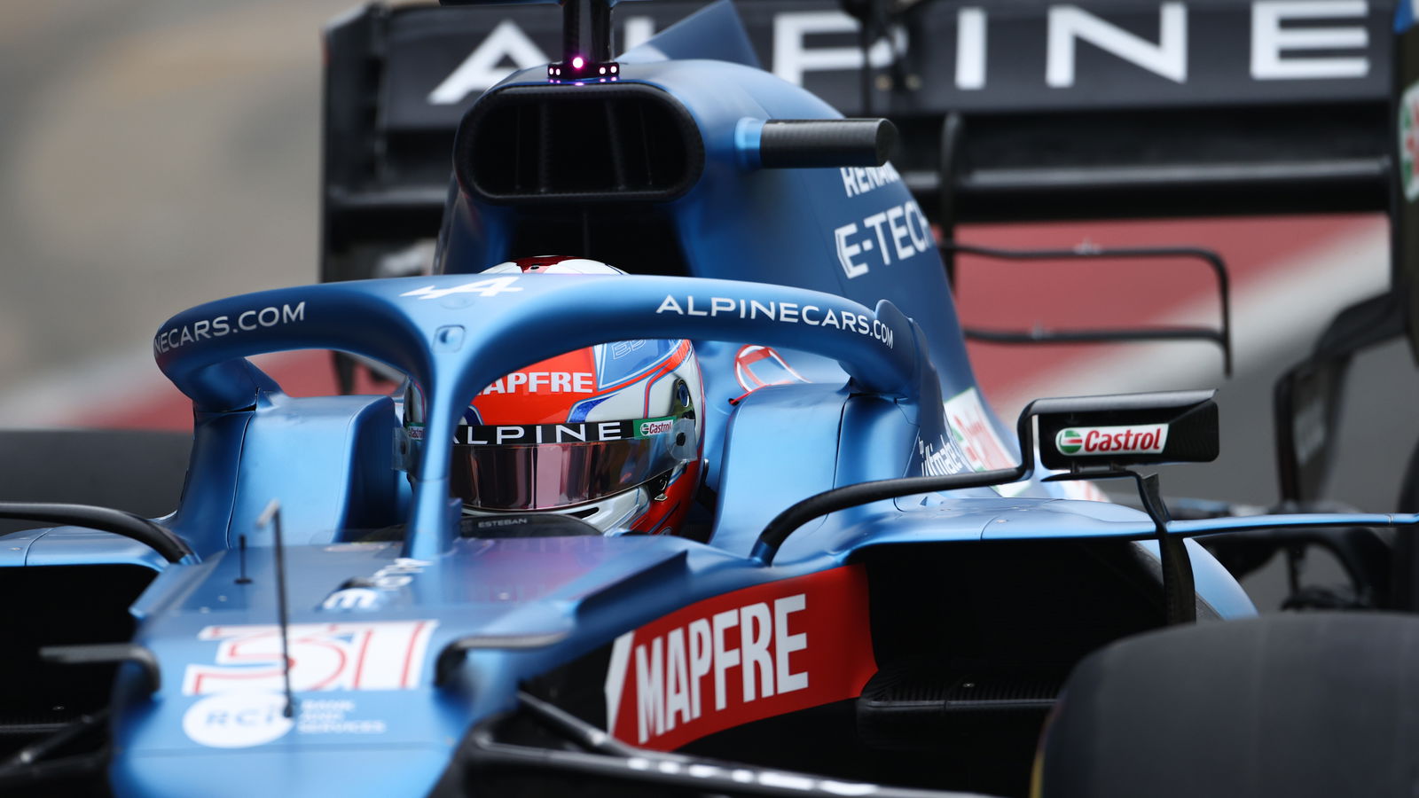TONTON: Aksi Pertama Esteban Ocon Mengendarai Alpine A521