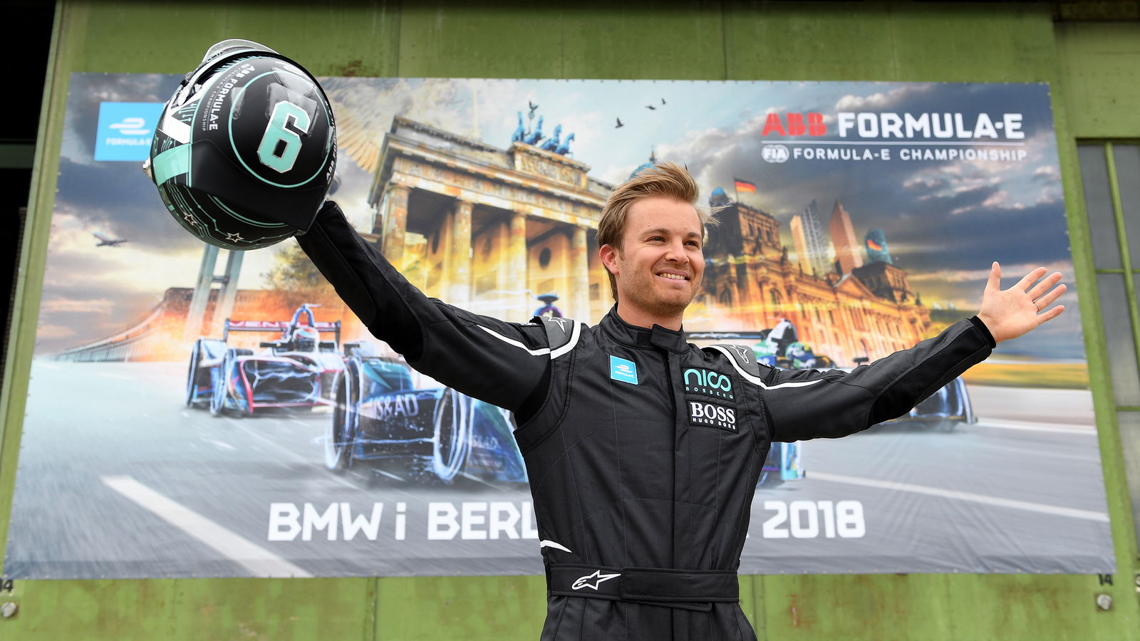 Rosberg makes 'special' single-seater comeback in FE demo