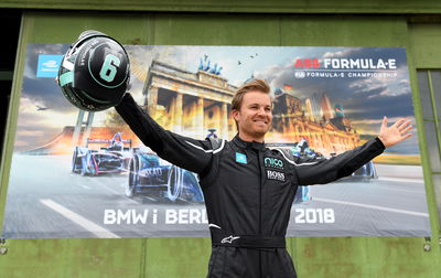 Rosberg makes 'special' single-seater comeback in FE demo