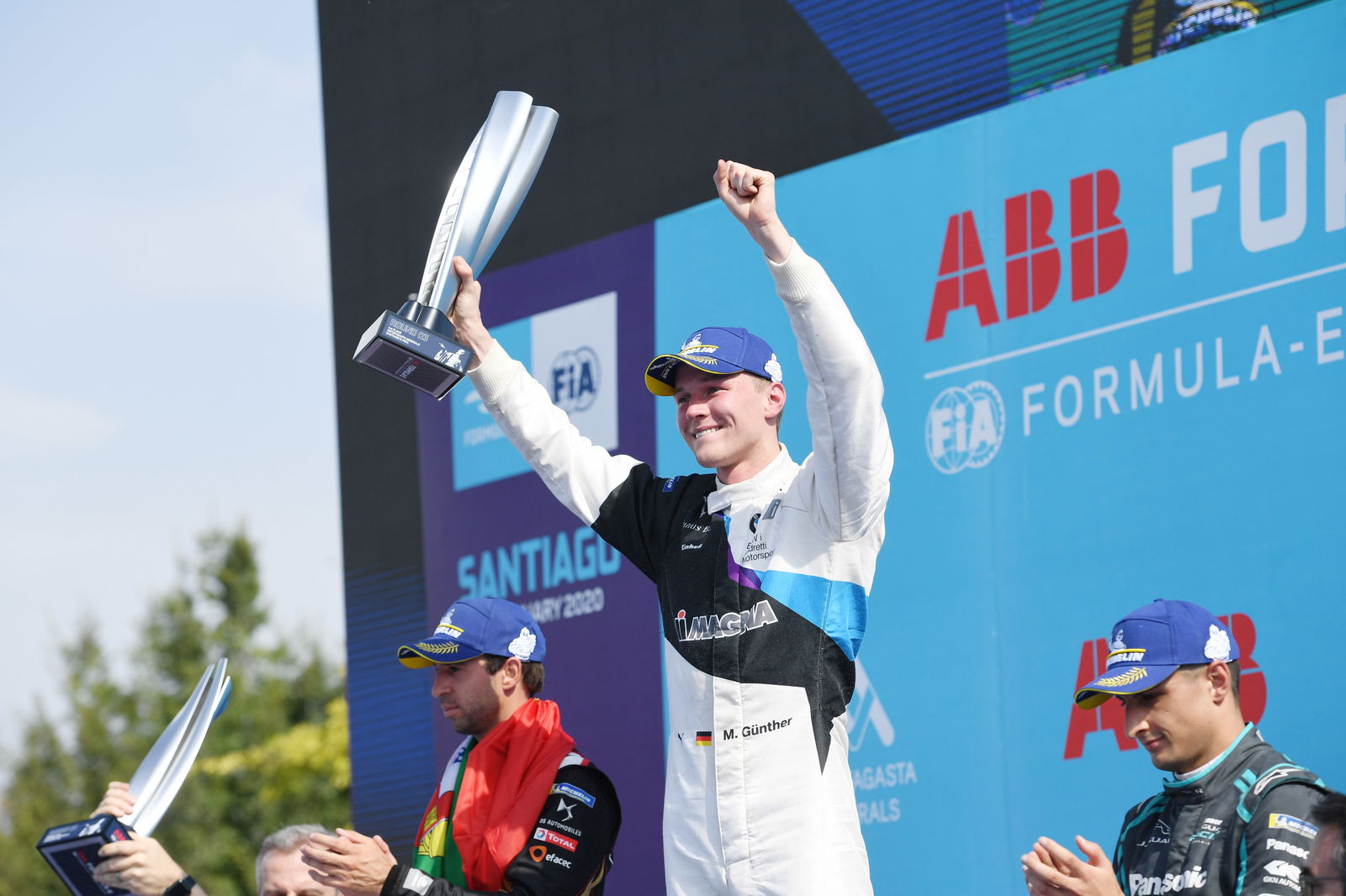 Guenther defeats da Costa for Santiago Formula E victory