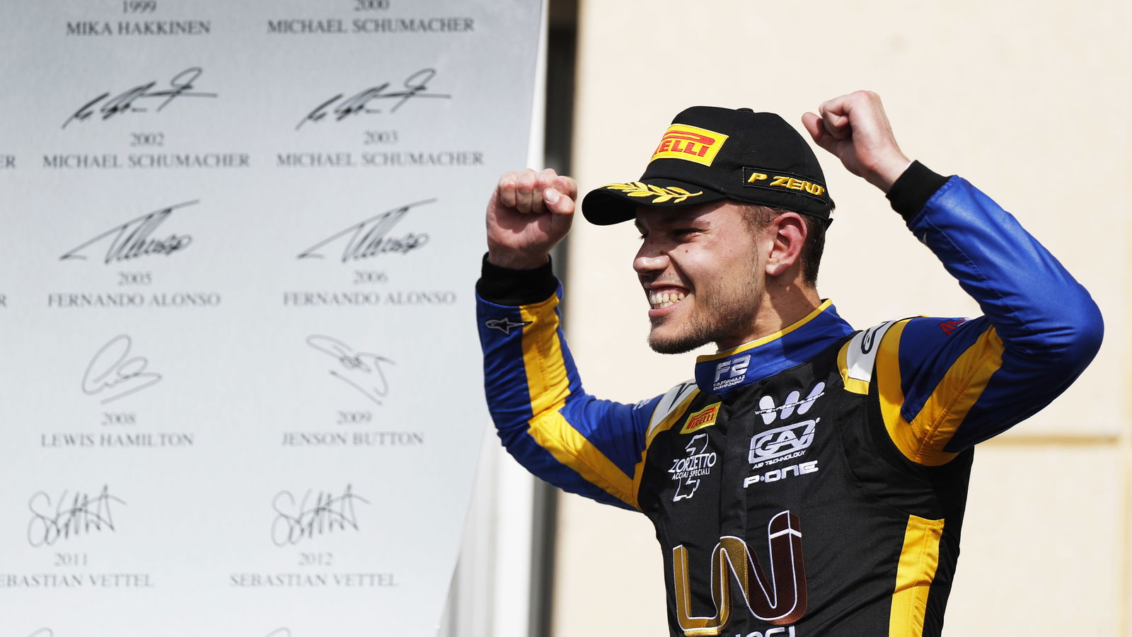 Ghiotto charges to Bahrain F2 Sprint victory