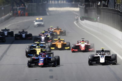 Aitken survives race of attrition for Baku F2 win