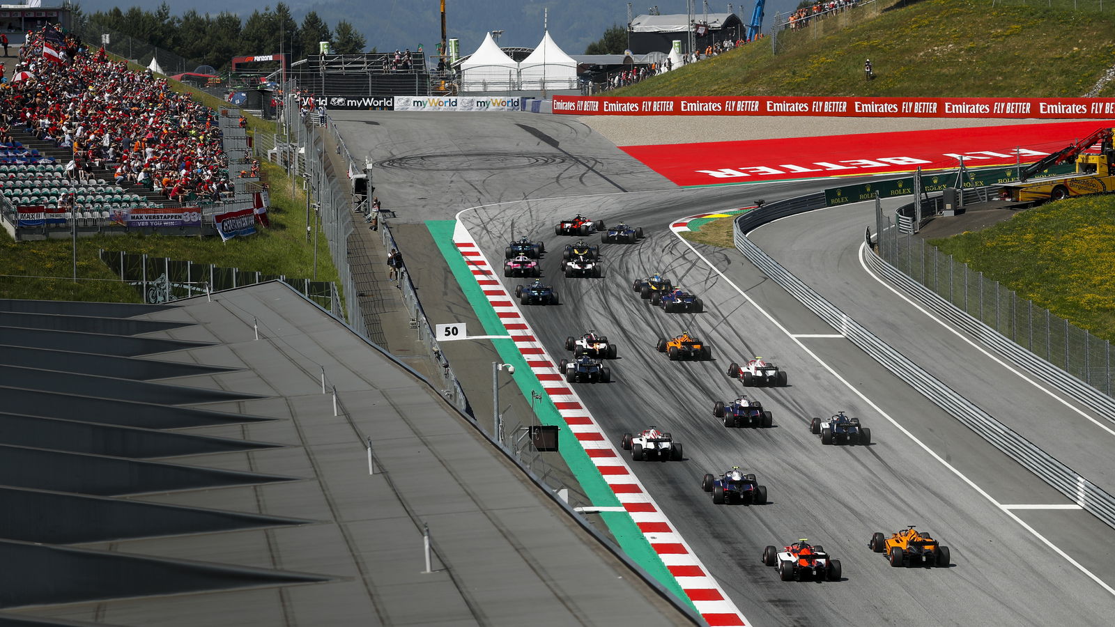 Formula 2 Austria - Sprint Race Results 