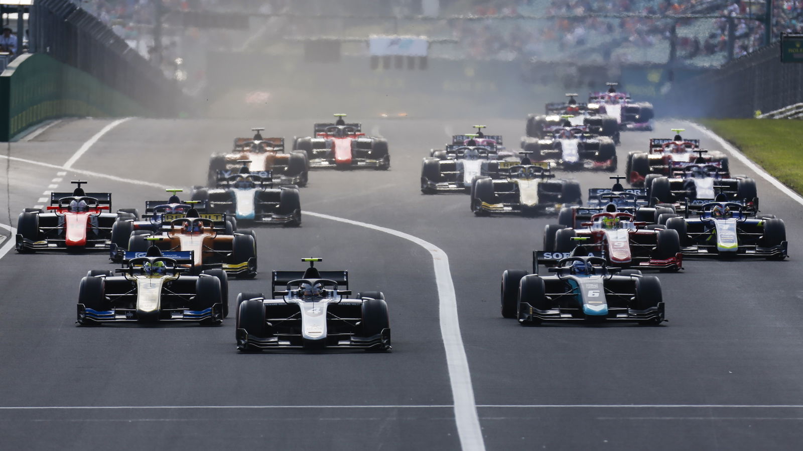 F2 Hungary - Feature Race Results