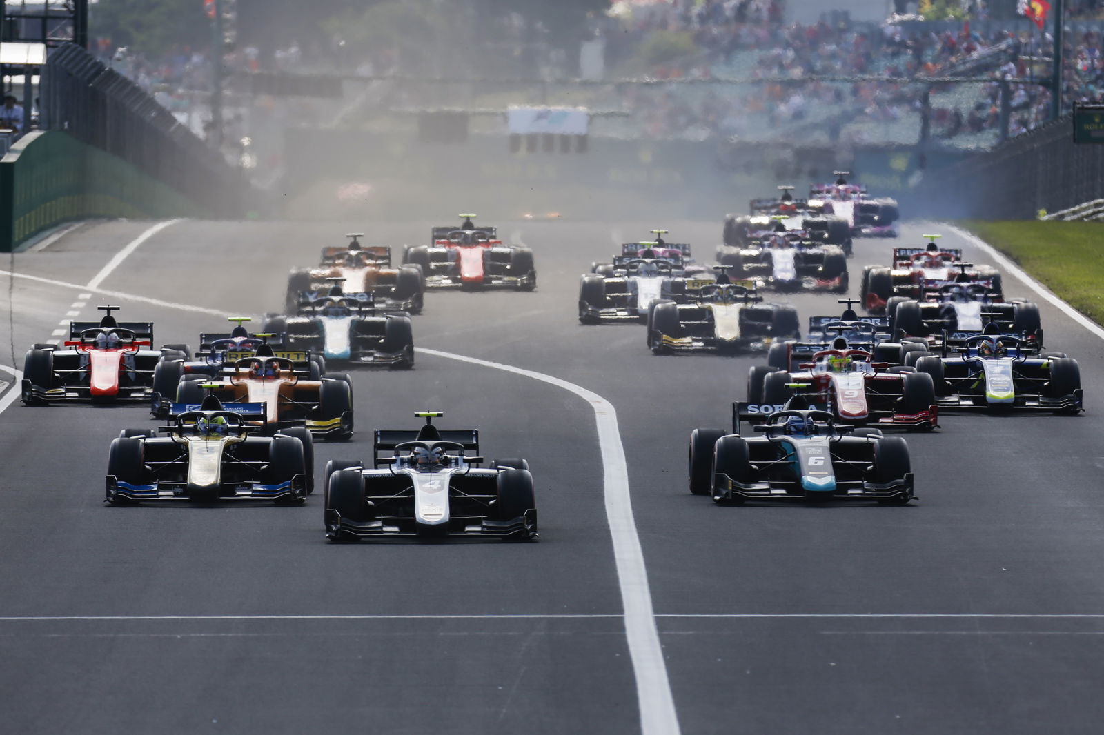 F2 Hungary - Sprint Race Results