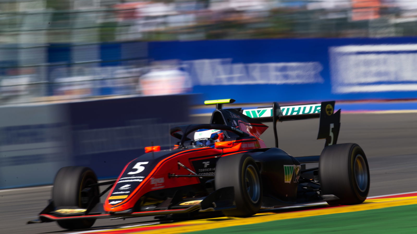 Laaksonen released by medical staff after F3 crash