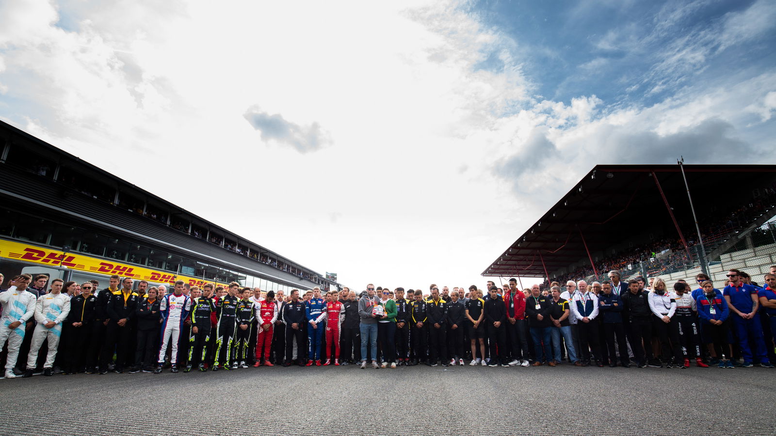 On a dark weekend, the paddock’s spirit burns brightly