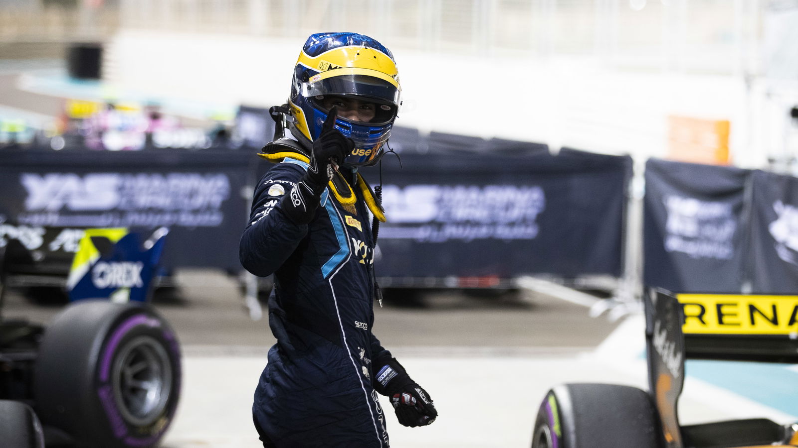 Camara beats Ilott to Abu Dhabi F2 pole