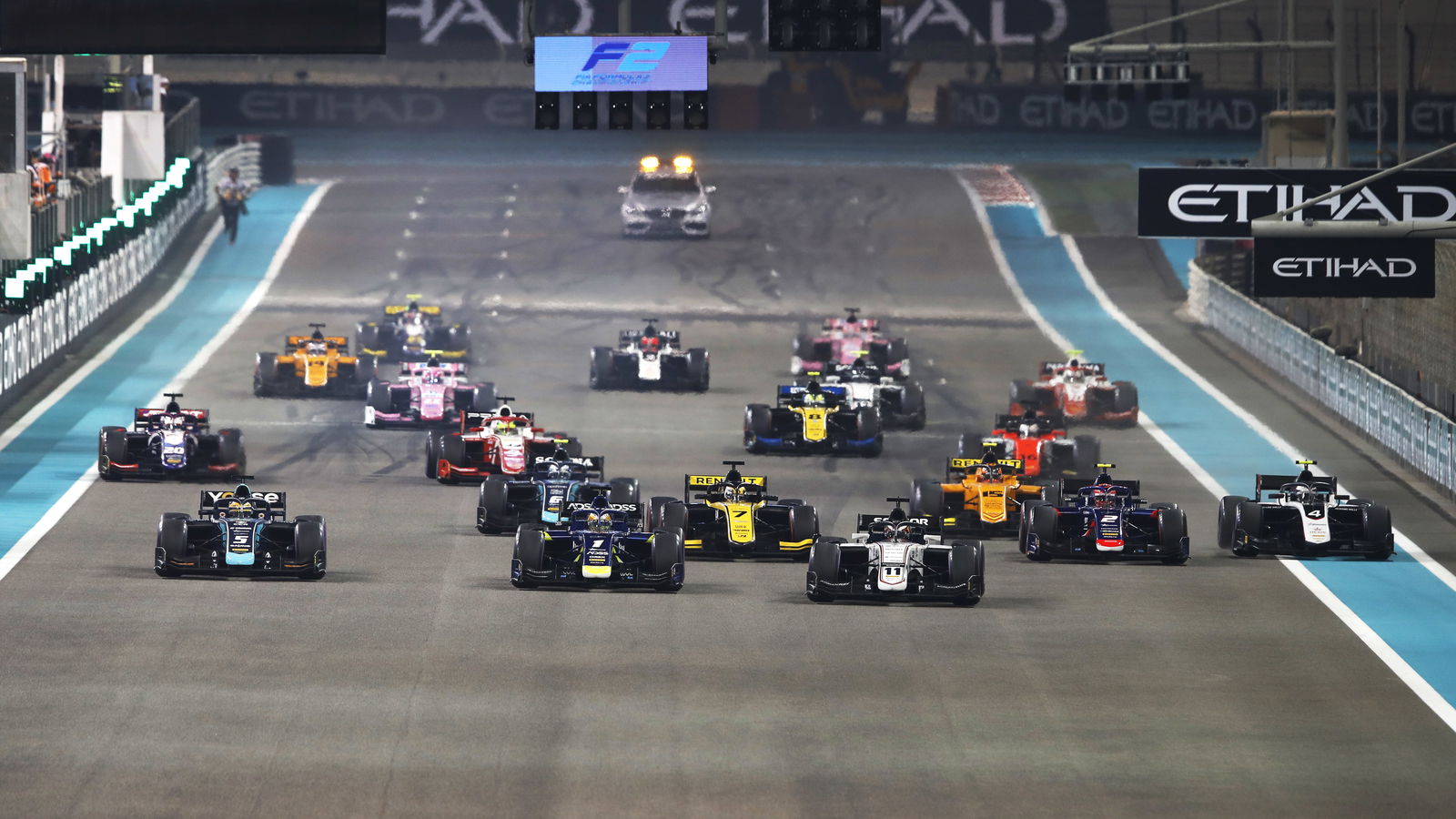 Formula 2 Abu Dhabi - Feature Race Results