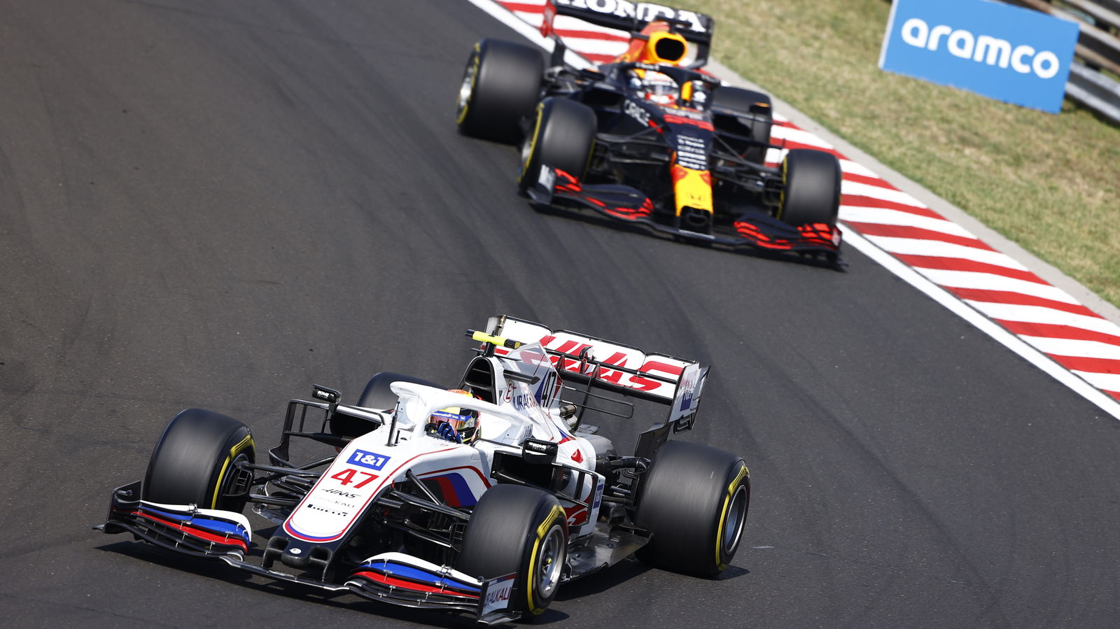Schumacher pleased not to 'crack under pressure' in Verstappen F1 duel