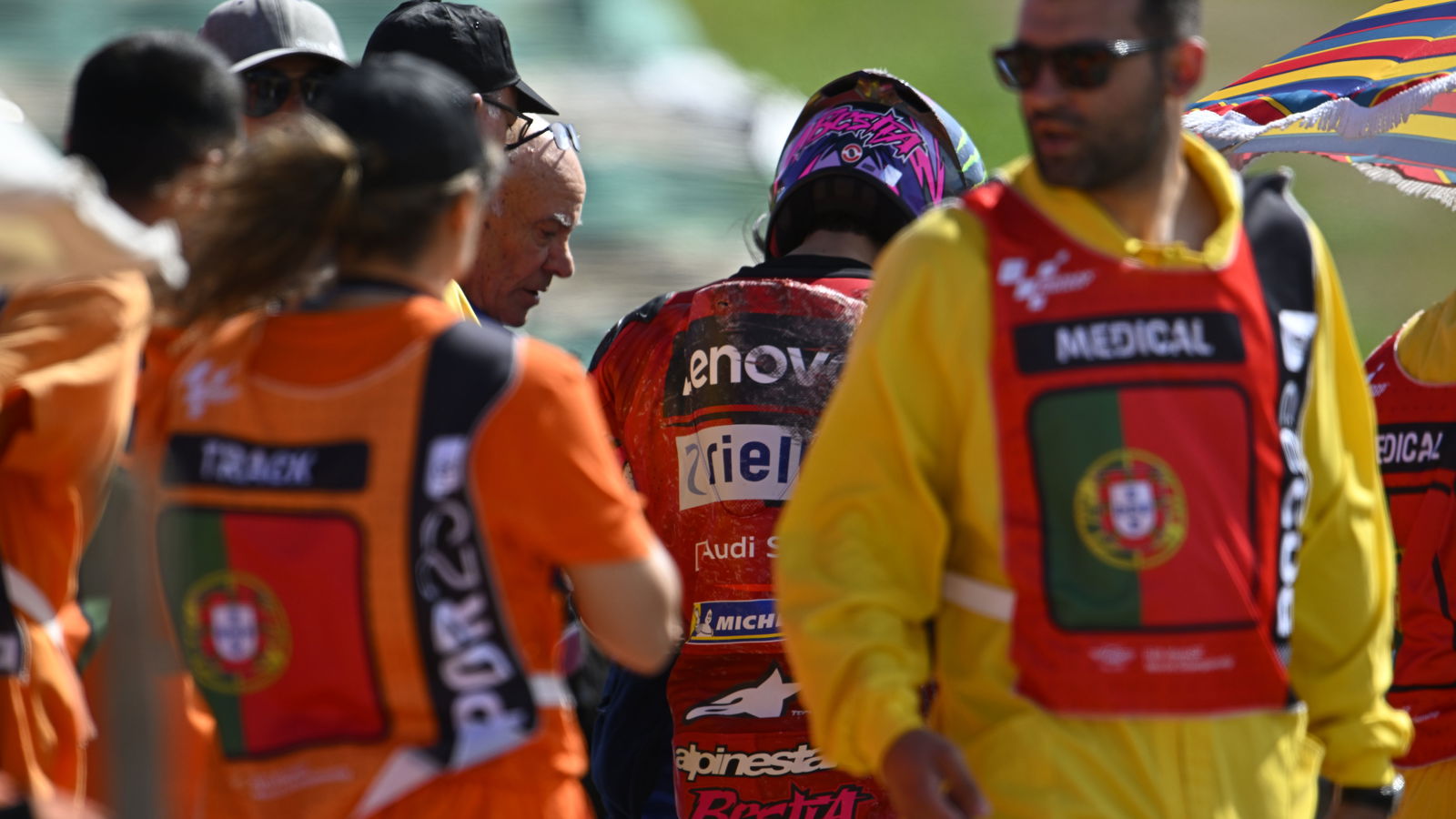Bastianini Menderita Cedera Scapula dari Insiden Sprint Race