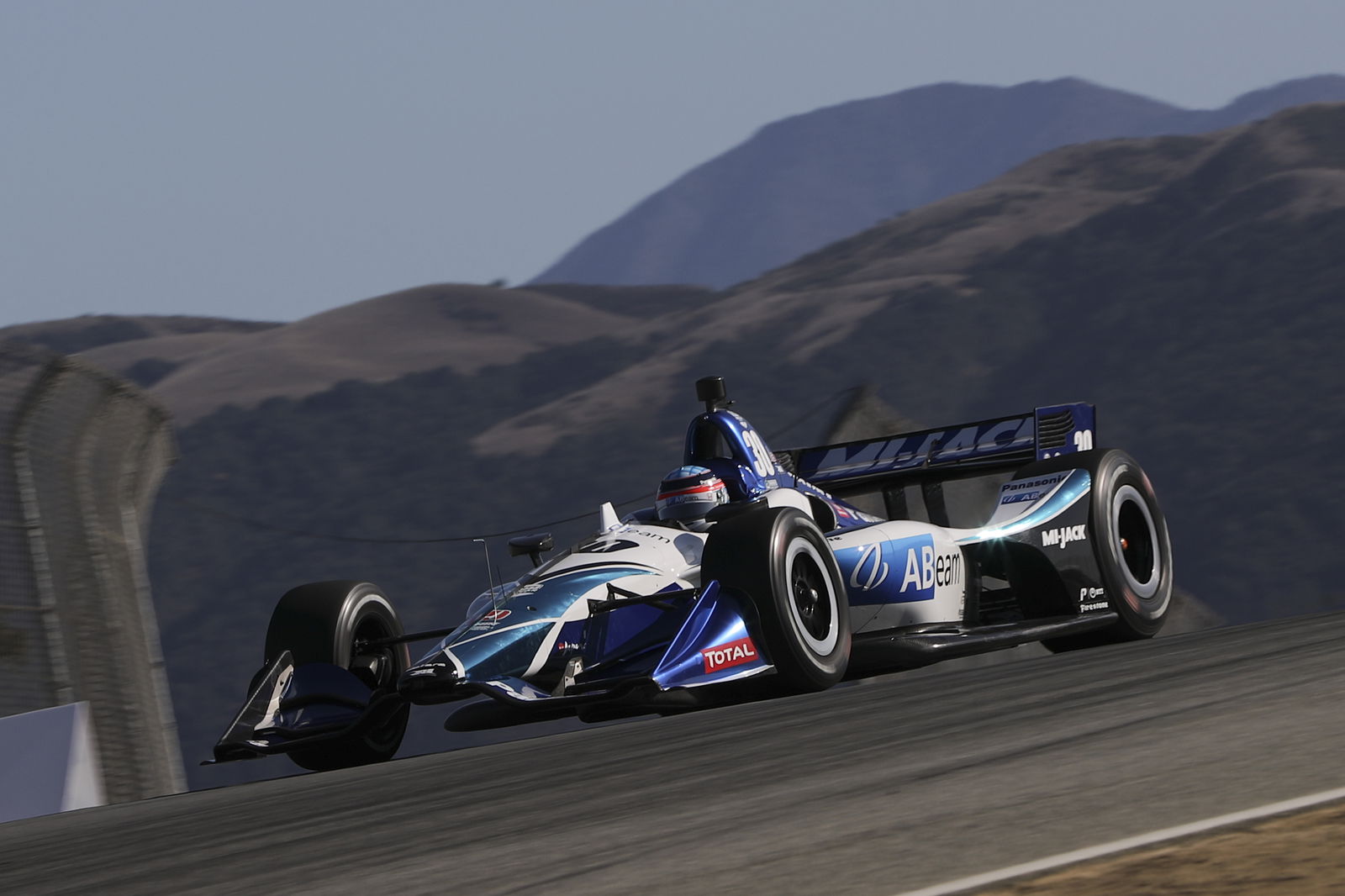 Ryan Hunter-Reay breaks through in afternoon practice at Laguna Seca