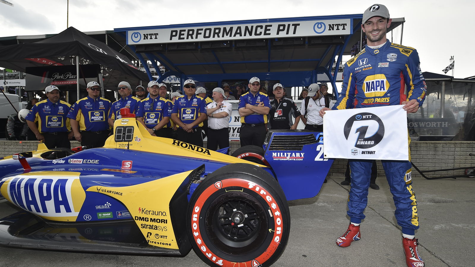 Chevrolet Detroit Grand Prix Race 1 - Starting Grid