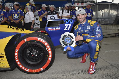 Alexander Rossi bests Scott Dixon for Detroit Race 1 Pole