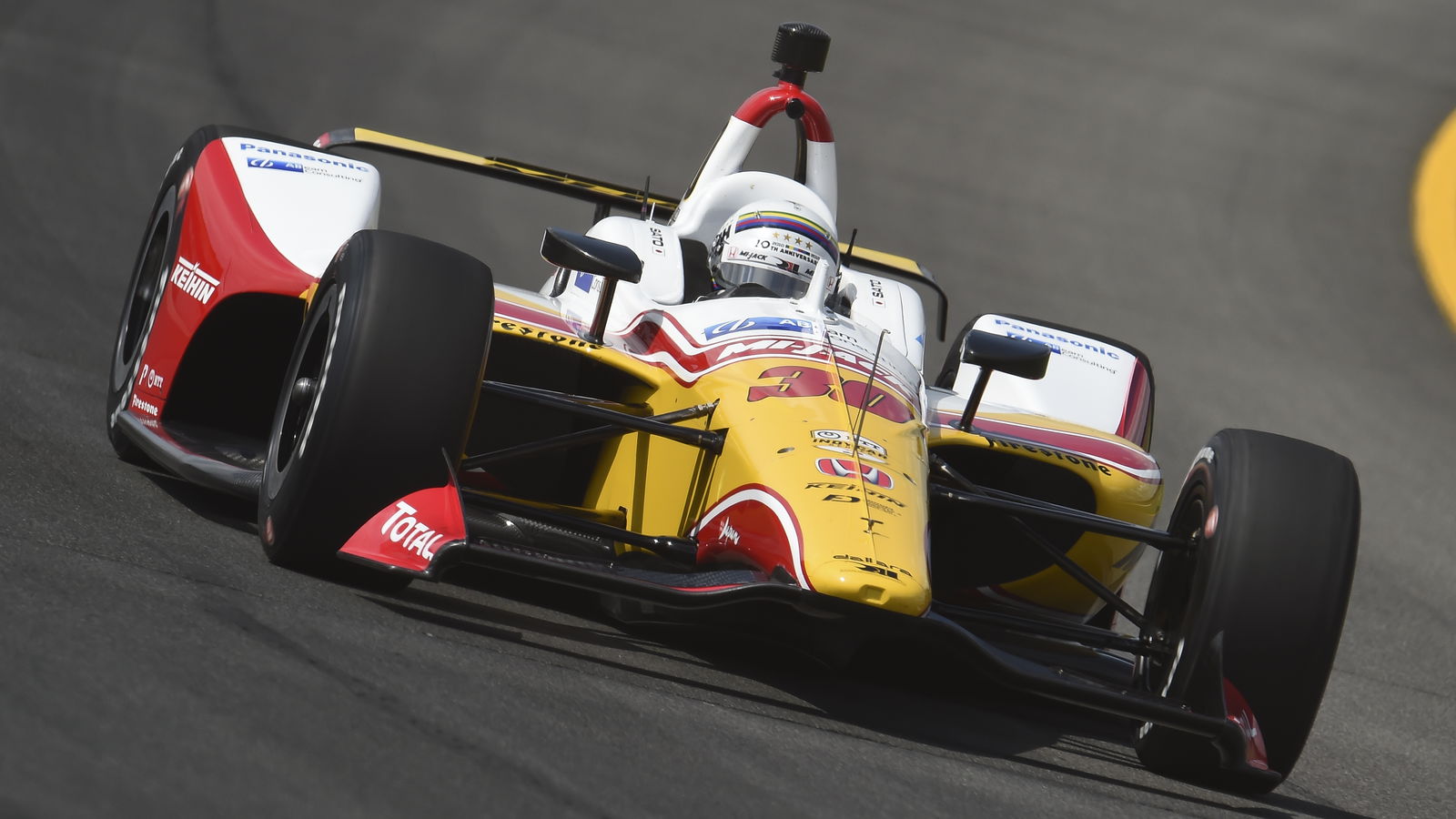 Alexander Rossi fuming with Takuma Sato after 5-car shunt