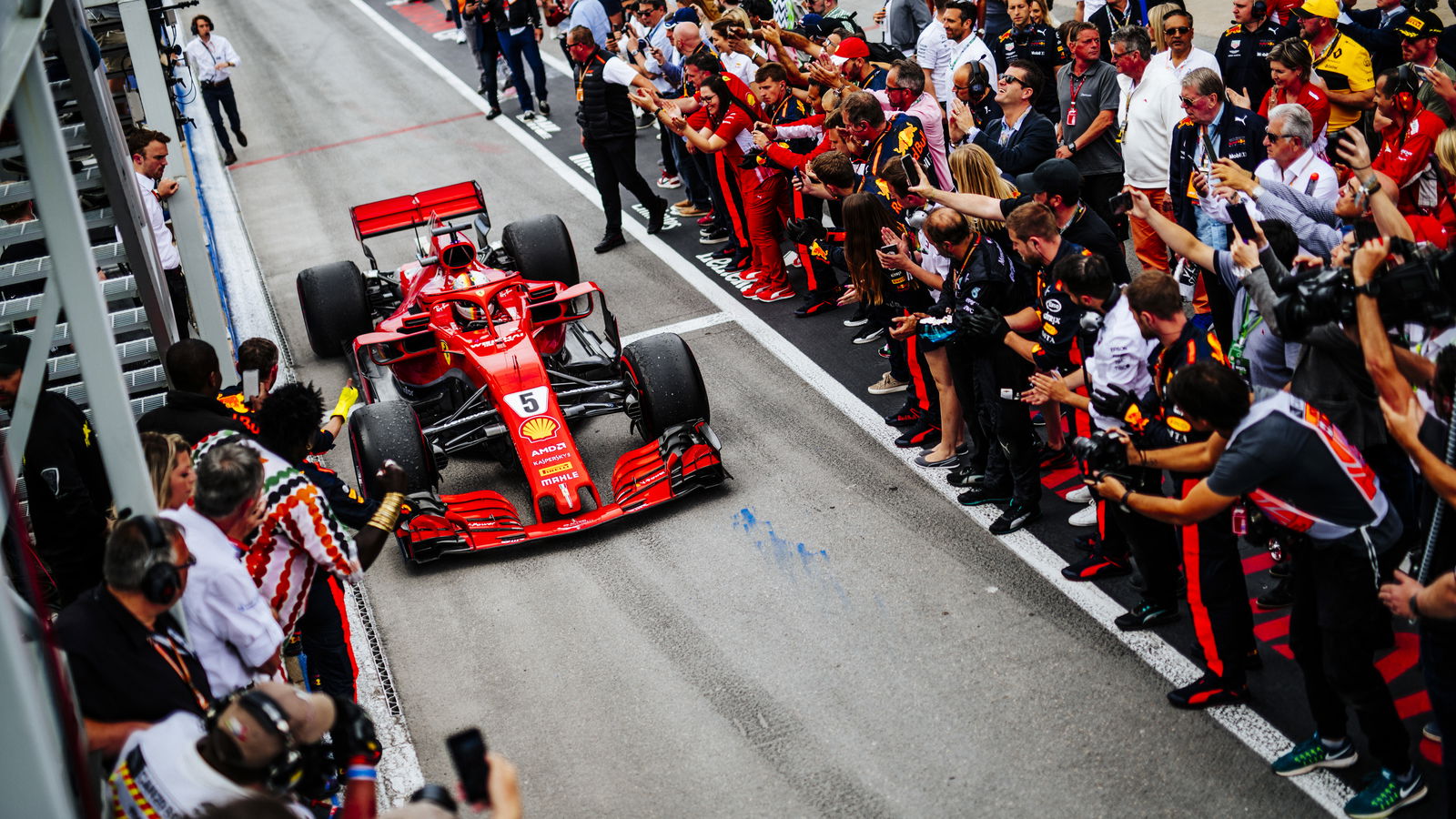 Vettel never feared he would lose Canadian GP