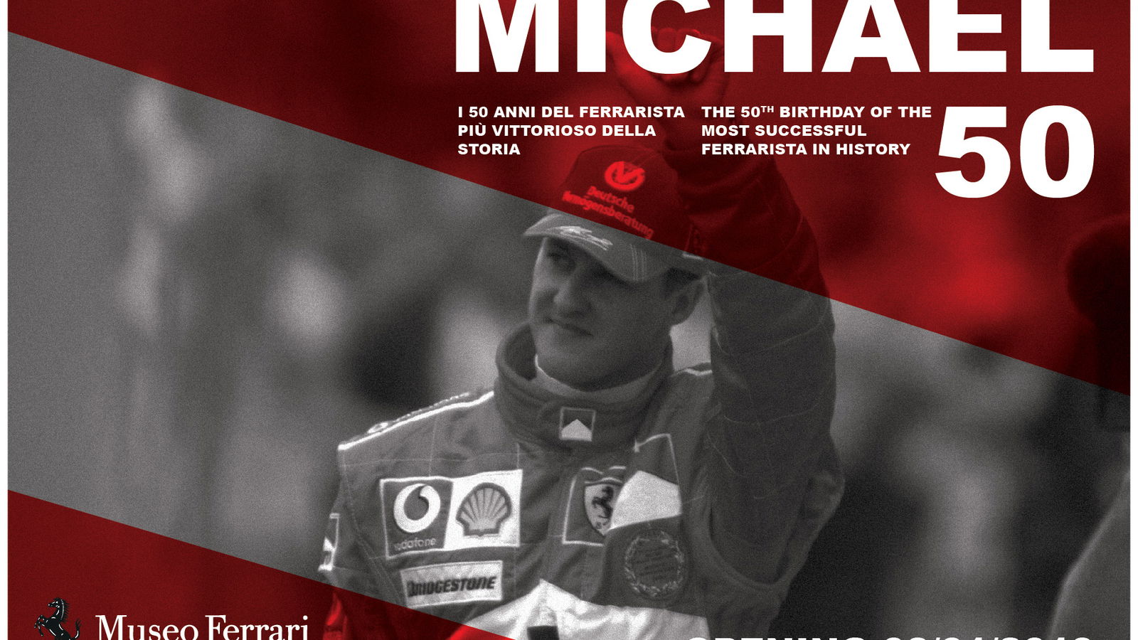 Museum Ferrari untuk membuka pameran Schumacher