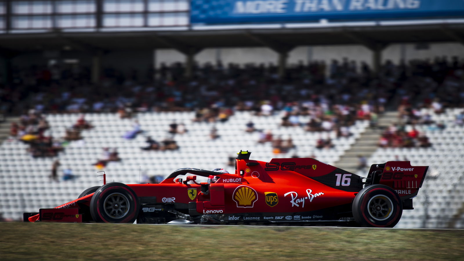 Leclerc fastest from Verstappen in final German GP practice