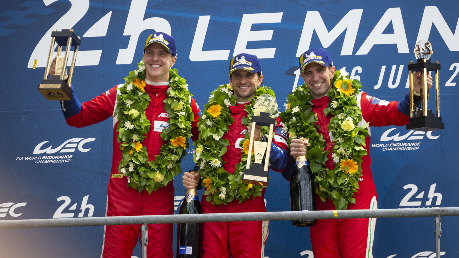 Ferrari menandai 70 tahun sejak kemenangan pertama di Le Mans dengan kemenangan GTE-Pro