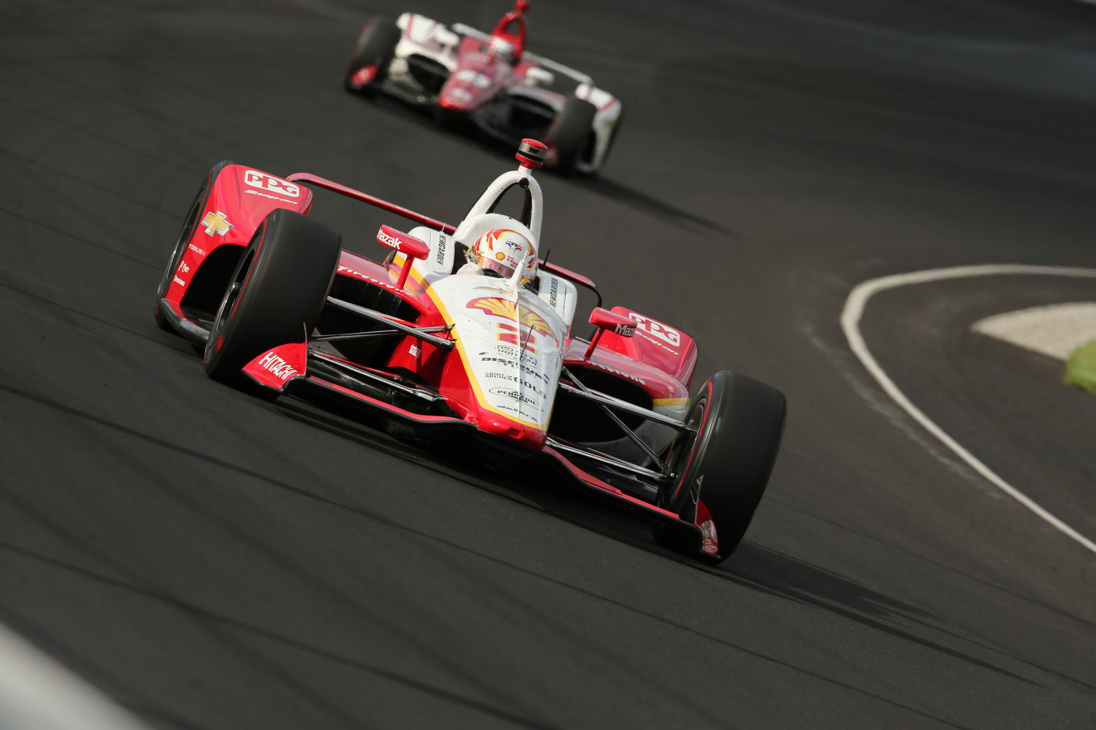 Ed Jones leads rain-shortened Day 3 at Indianapolis