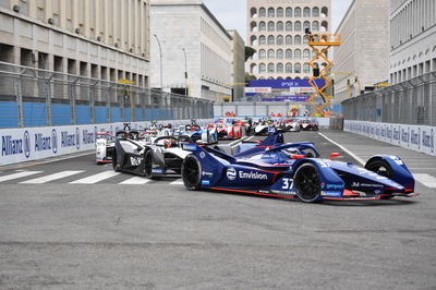 Vandoorne takes redemptive Formula E win at Rome E-Prix