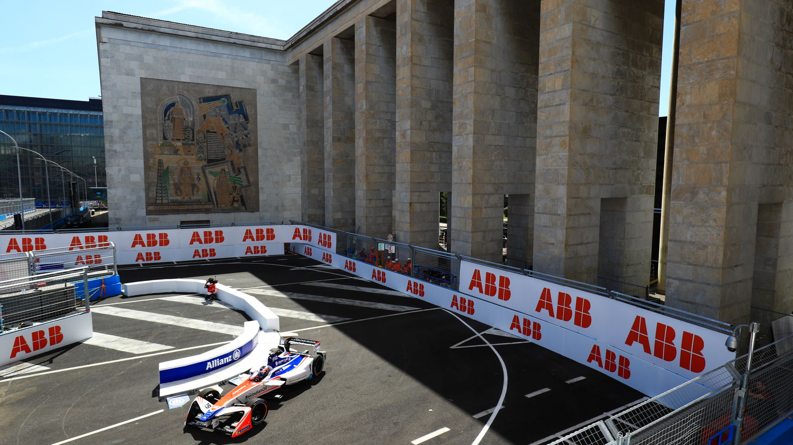 Rosenqvist fastest in Rome Formula E practice