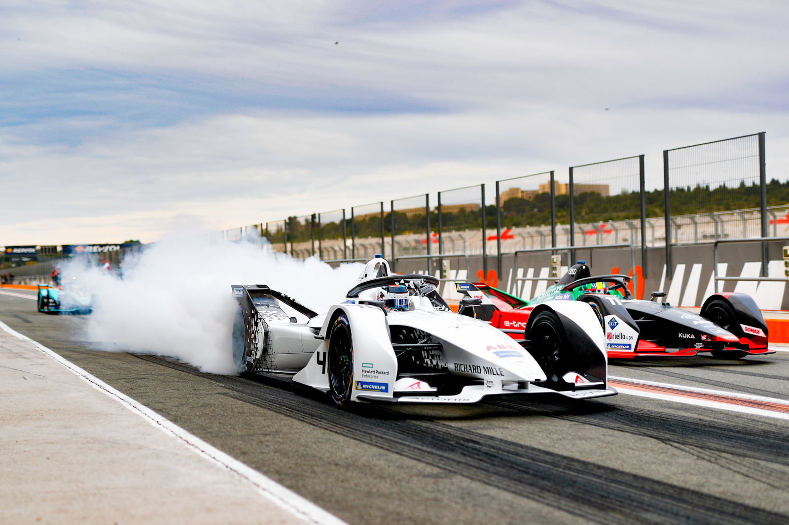 Gunther quickest, Buemi wins trial race as FE testing ends