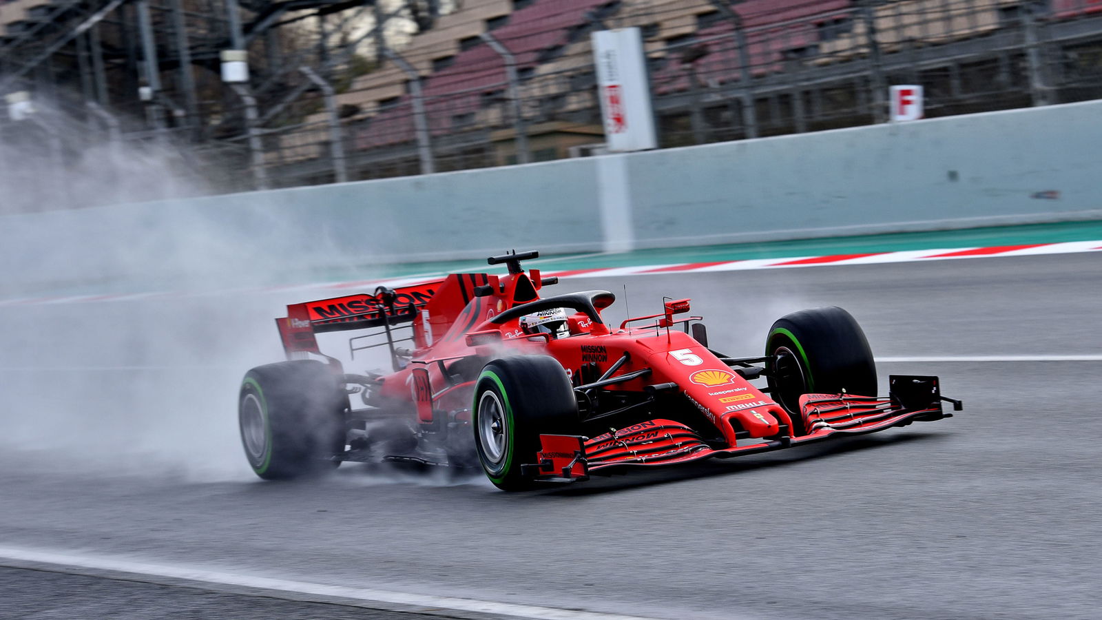 Vettel: Ferrari tidak meninggalkan kesan terkuat di uji coba F1
