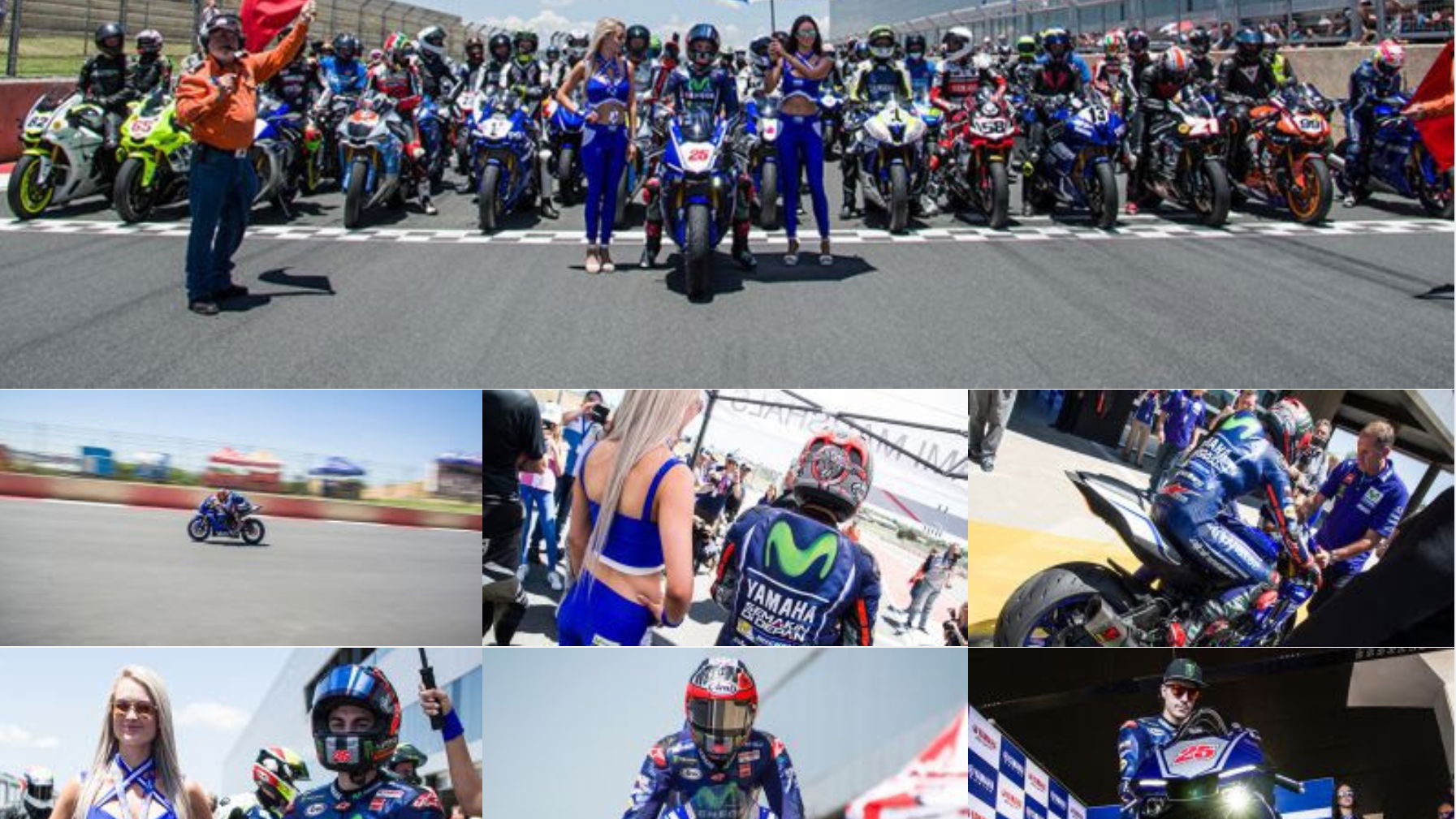 Vinales visits South Africa, laps Kyalami