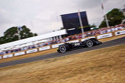 Roborace completes first autonomous Goodwood hillclimb