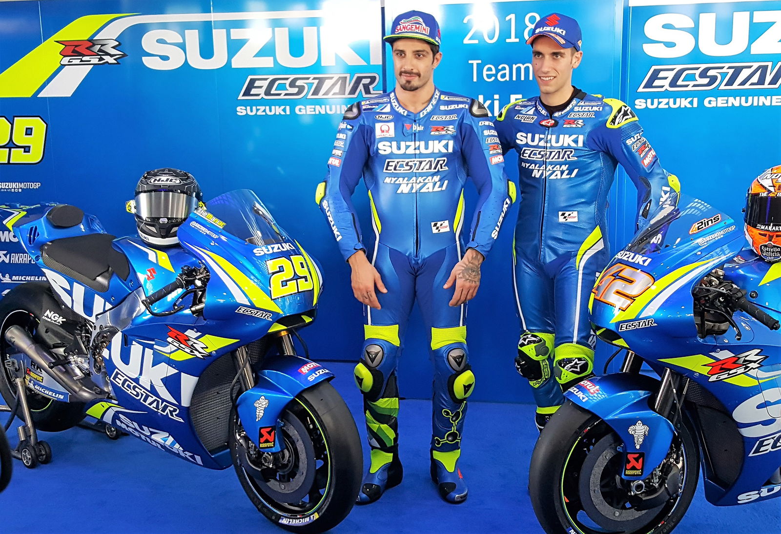 Foto: Tes MotoGP Suzuki Michael Dunlop