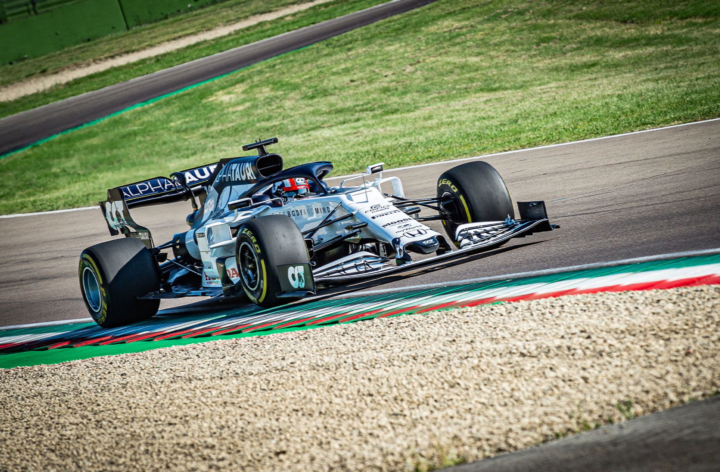 AlphaTauri conducts 'double' F1 test at Imola