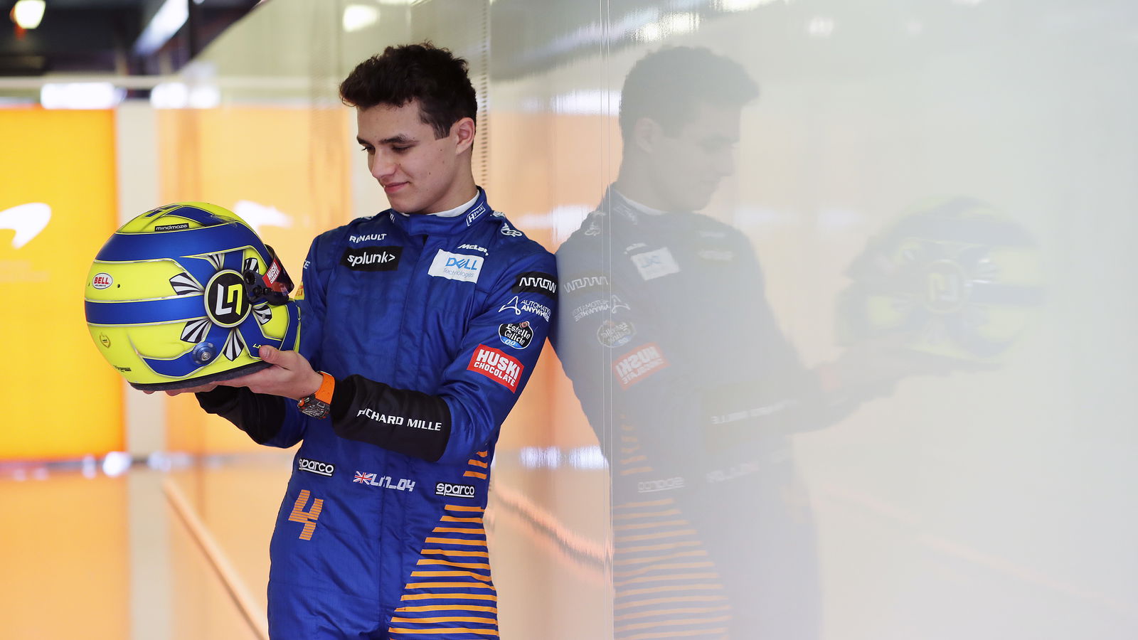 Norris plans to change F1 helmet design at every race