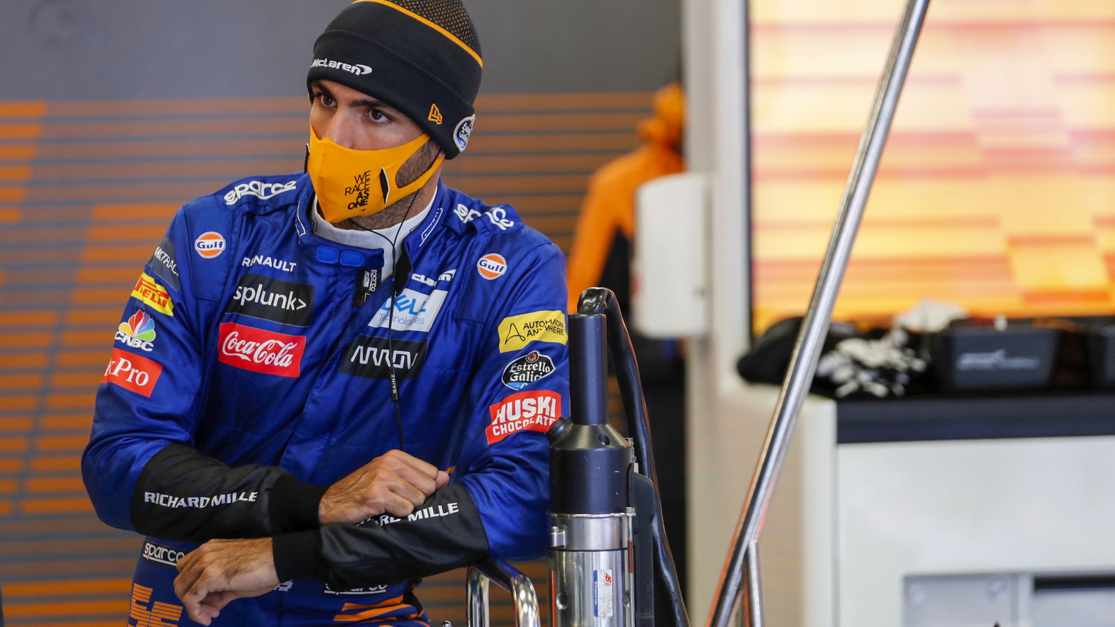 Sainz sempat menjajal mobil F1 2018 untuk persiapan menghadapi musim pertama Ferrari