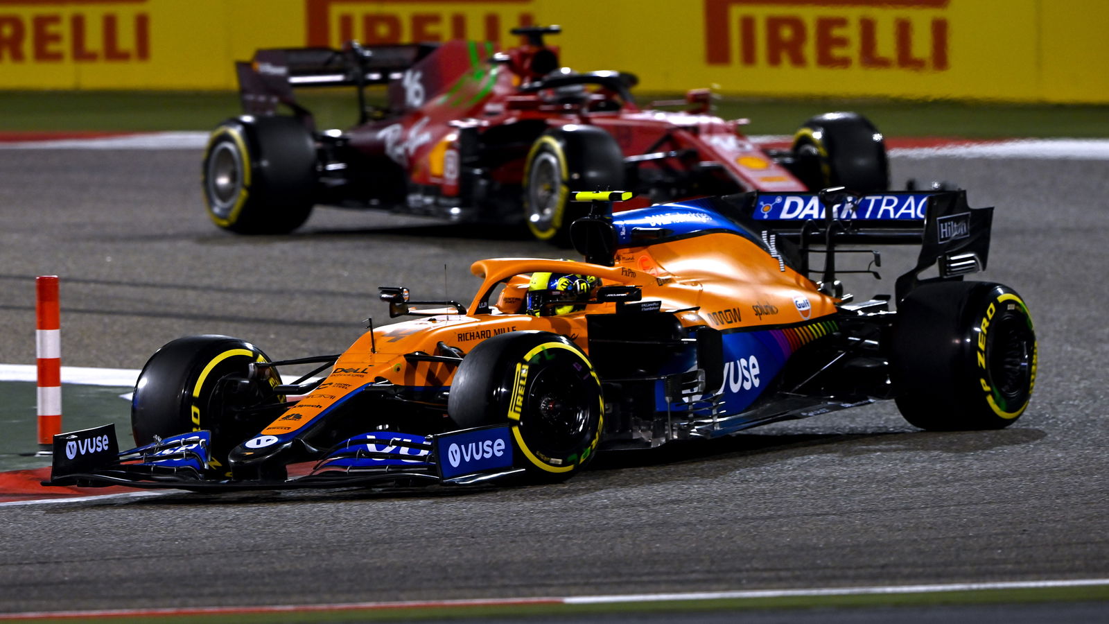 F1 video: McLaren versus Ferrari in battle over P3?