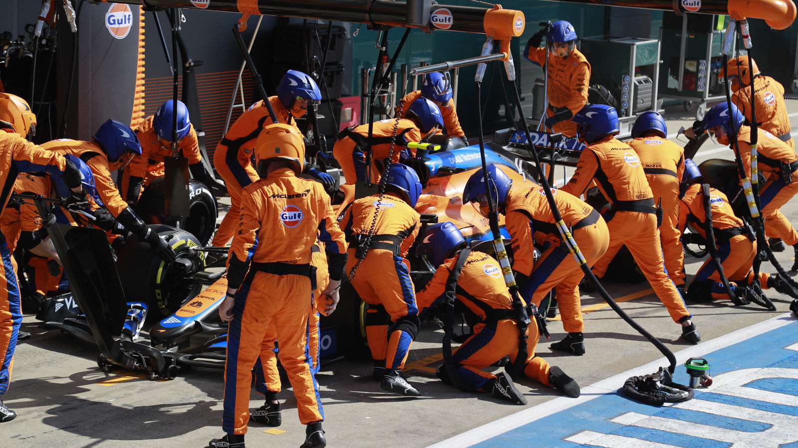 The pit stop issue that cost Norris F1 podium shot in British GP