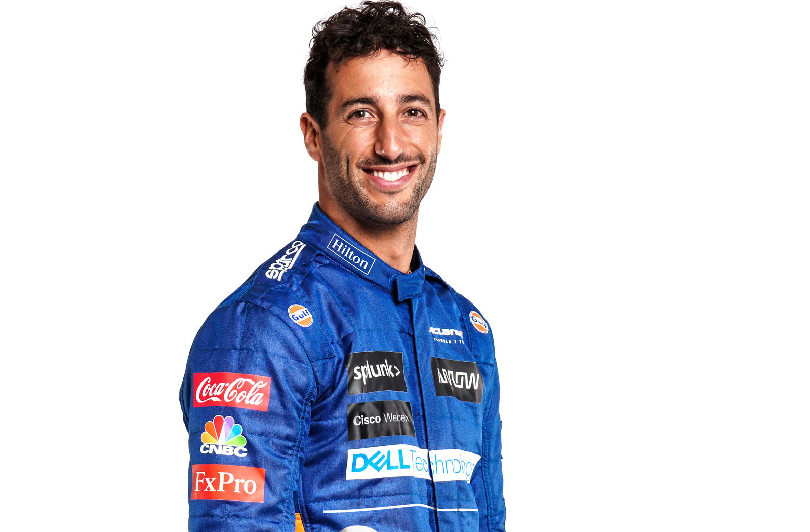 Ricciardo melakukan debut McLaren F1 di Silverstone basah shakedown