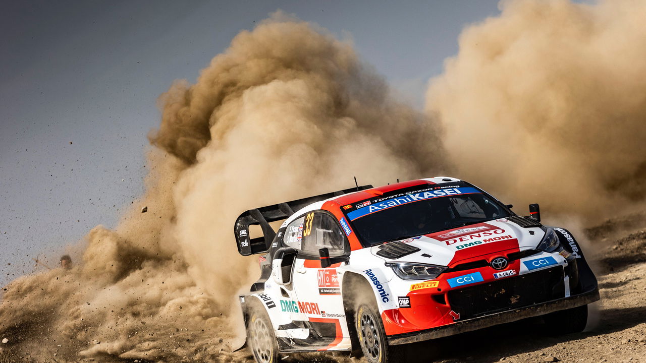 Evans and Toyota on top as rivals falter in Portugal