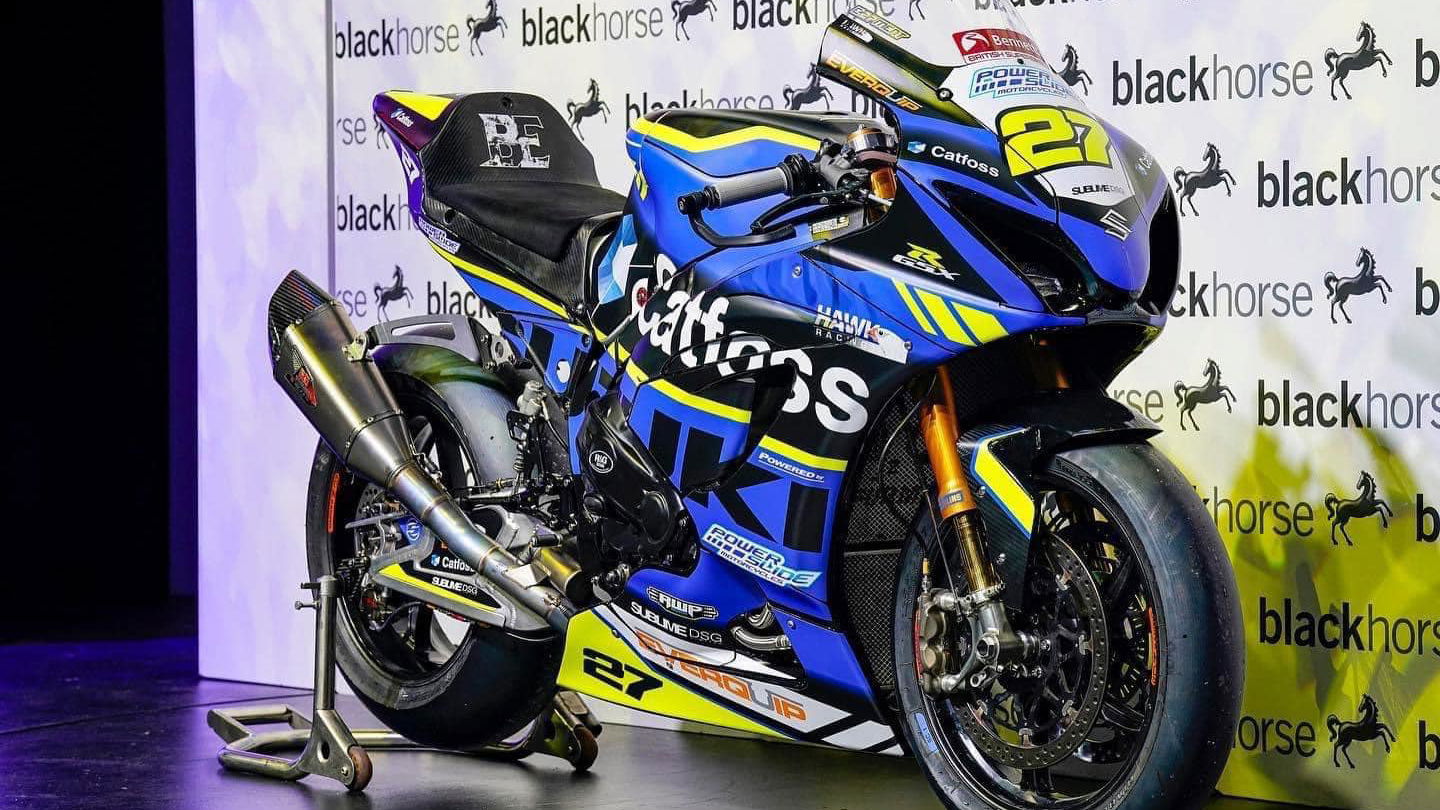 Bjorn Estment Tetap di Catfoss Racing Suzuki untuk Musim BSB 2022