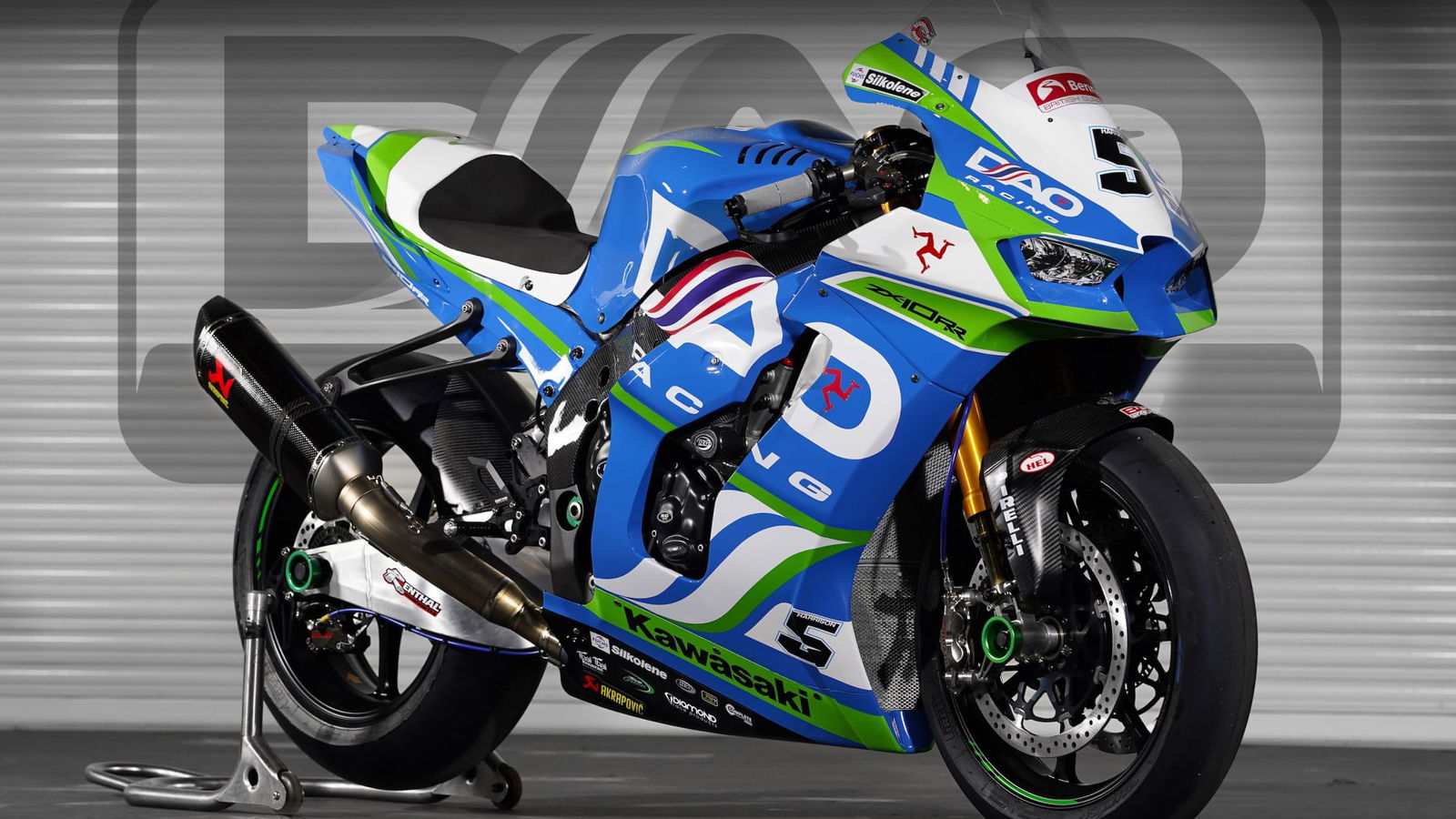 DAO Racing Kawasaki reveals 2022 BSB colours for Dean Harrison