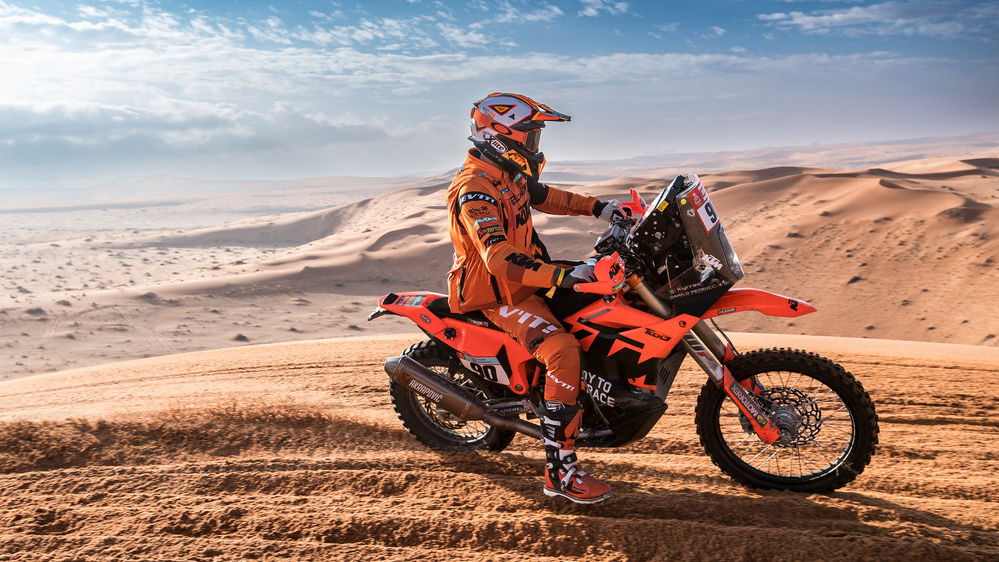 'Very fast and really good fun' - Petrucci back on track at Dakar Stage 3