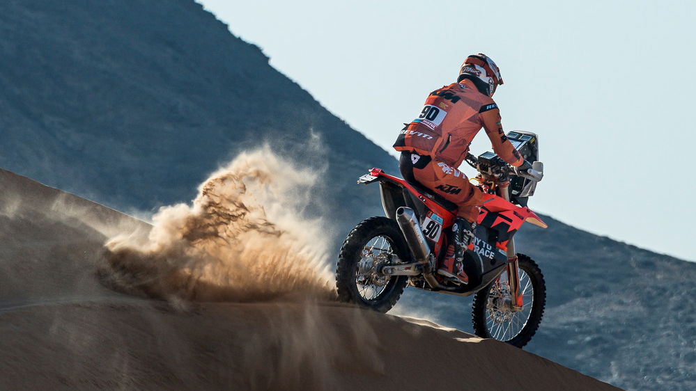 Petrucci Tertatih Jelang Stage Terakhir Reli Dakar 2022