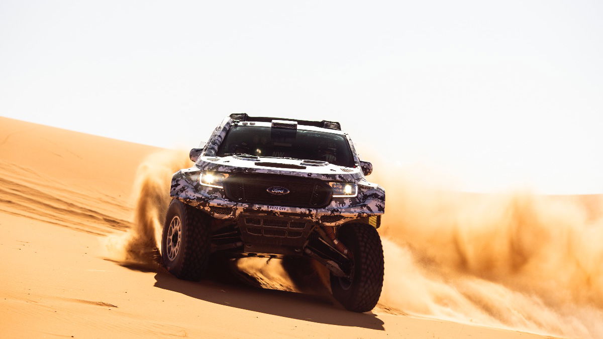 Ford Selesaikan Program Tes 10 Ribu Kilometer untuk Dakar 2024