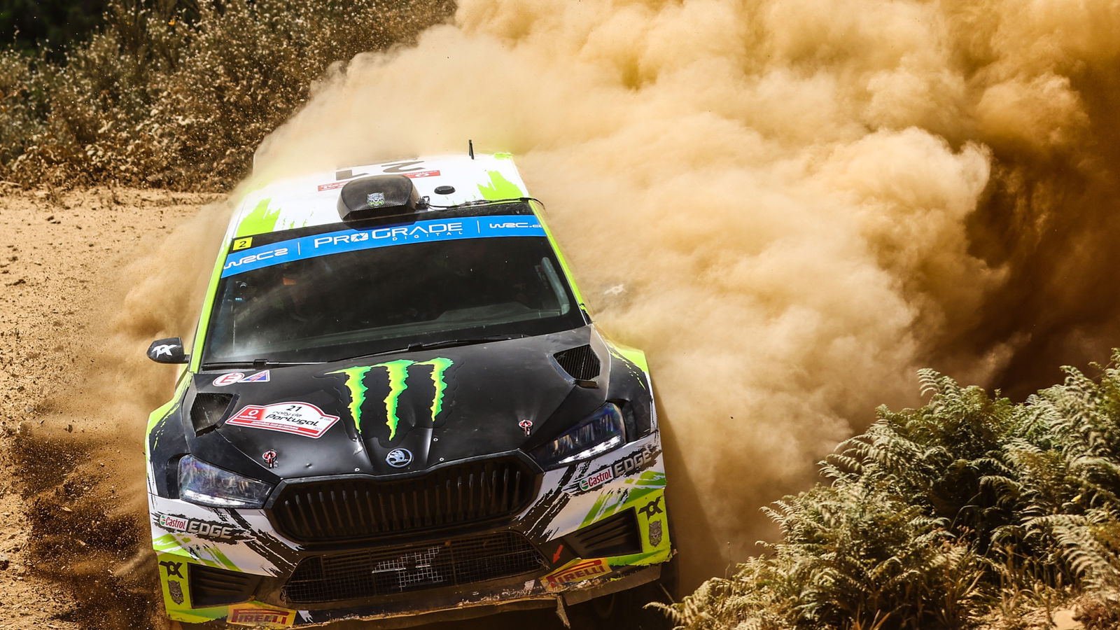 Rally de Portugal stunt was thank you for WRC fans - Solberg 
