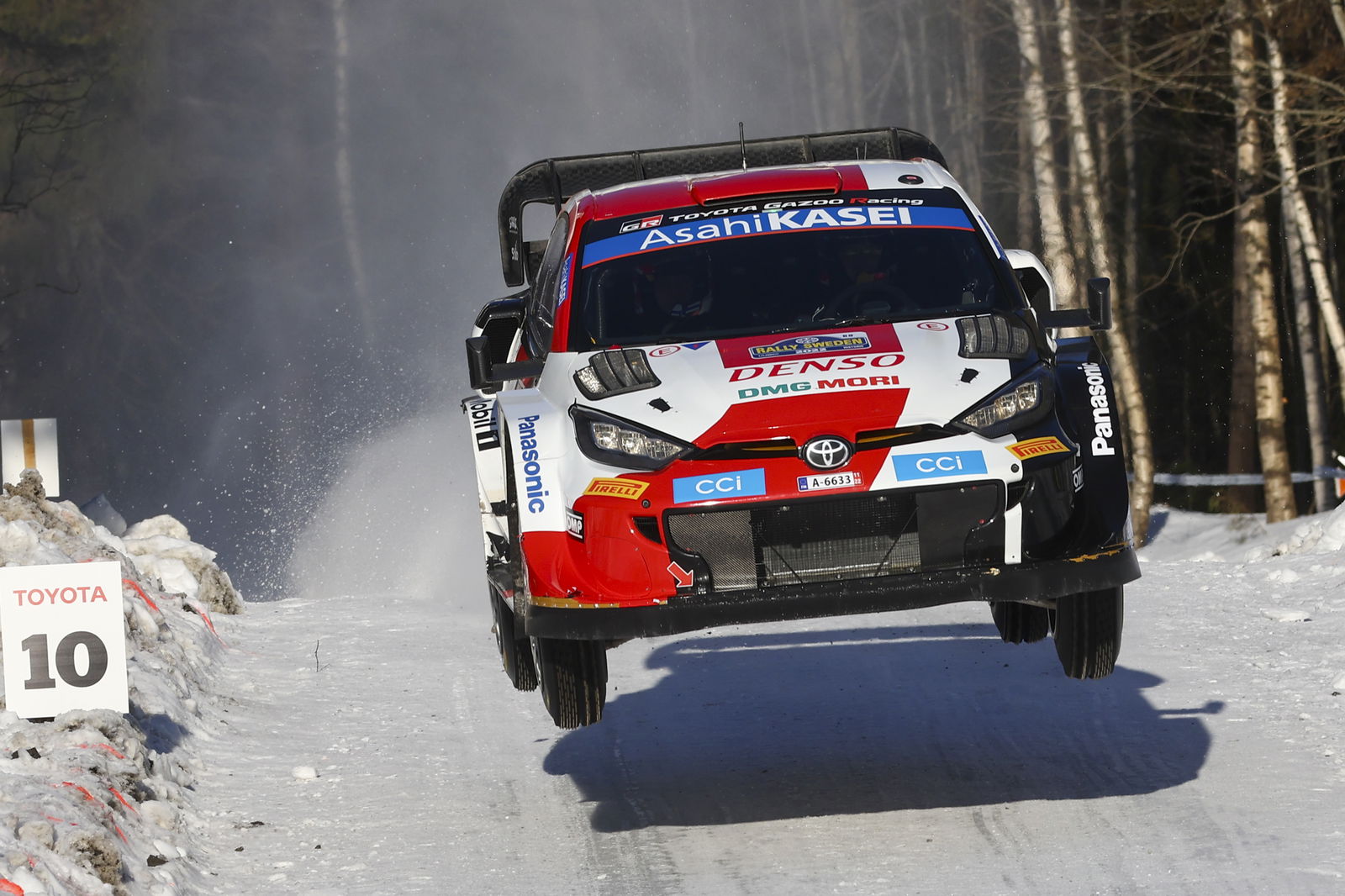 Toyota's Rovanpera wraps up third WRC win on Rally Sweden 